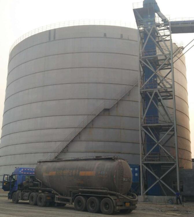 台前5万吨钢板库