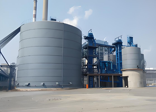 台前1万吨钢板仓